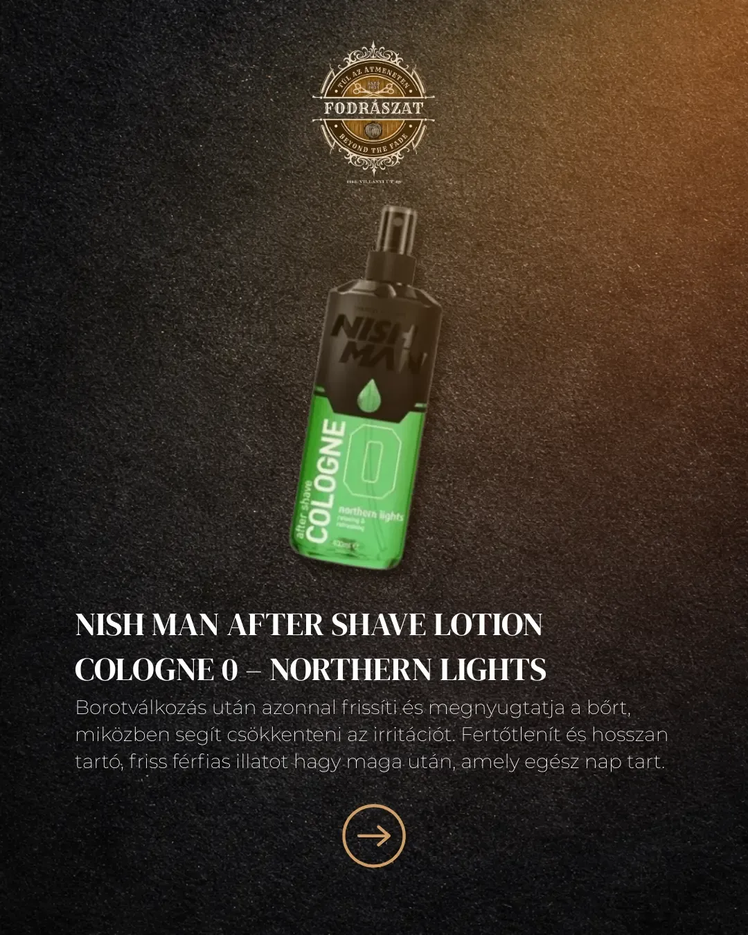 Nish Man After Shave Lotion Cologne 0 – Northern Lights